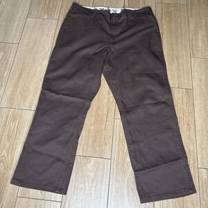 Ben Davis Pants Men's 42x30 Brown Made USA Workwear Vintage 90's Utility Skater